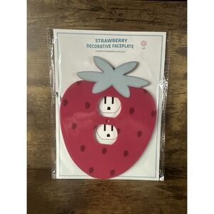 Brand New Strawberry Faceplate Cover Standard Decorative Fun Room Decoration